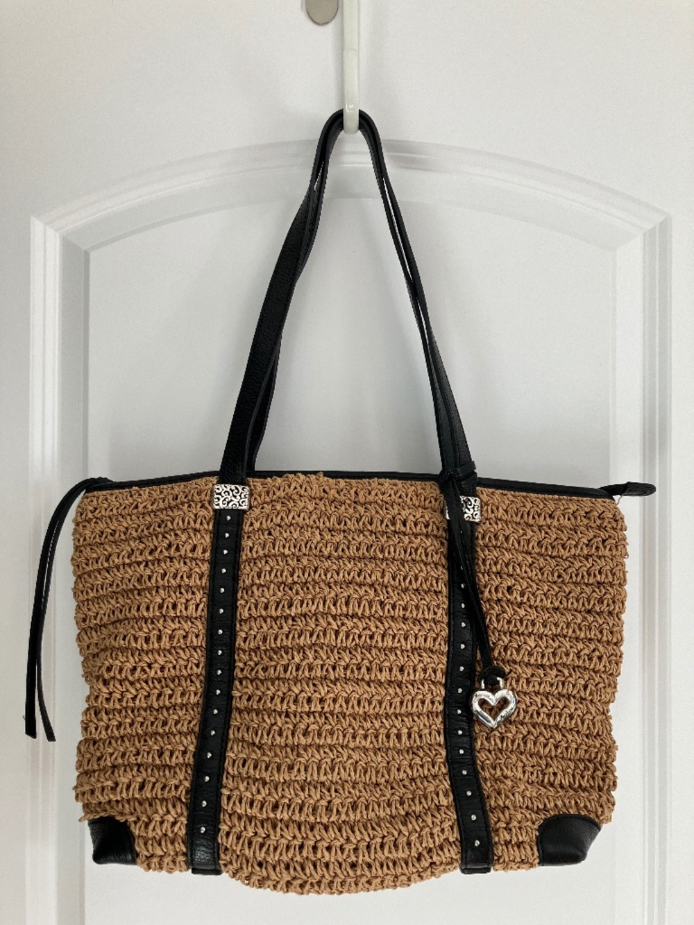 Brighton Woven Straw Tote Bag